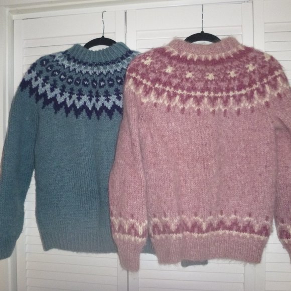 Beautiful Handmade Fair Isle Sweaters - Picture 2 of 2